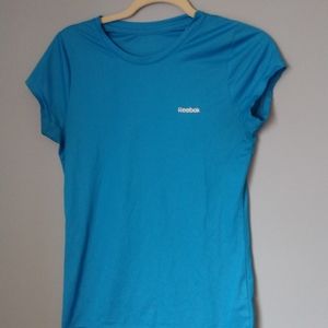 Bright Blue Athletic Short Sleeve T-Shirt Reebok